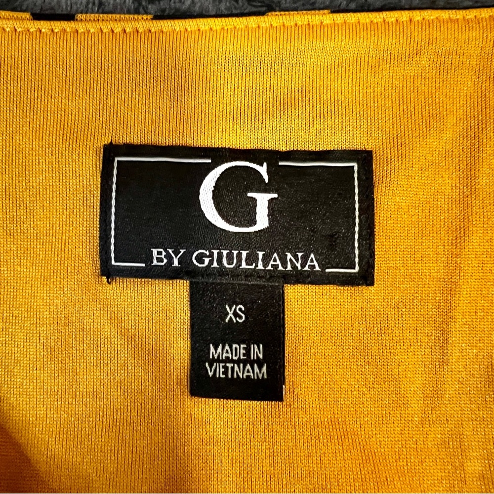 G By Guiliana Wms Spotted Mesh Sheer Boho Festival Ruffle Midi Dress XS/S - Picture 6 of 12